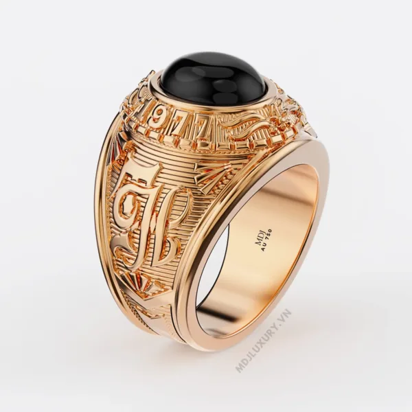 Nhẫn Mỹ nam vàng tây, vàng hồng, vàng trắng NN163