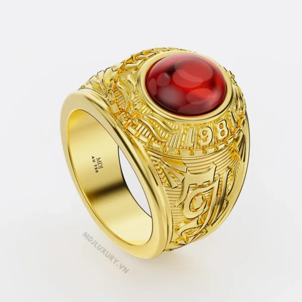 Nhẫn Mỹ nam vàng tây, vàng hồng, vàng trắng NN163