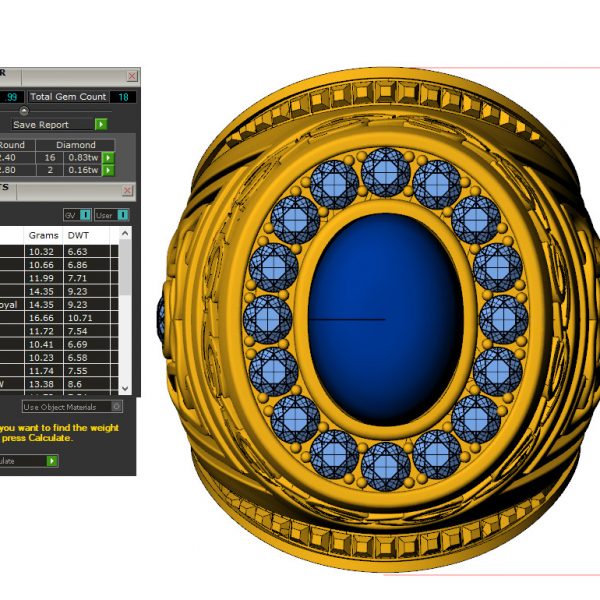 Nhẫn vàng nam NN173