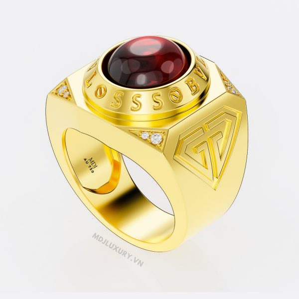 Nhẫn Nam Đầu Rồng Vàng 18K – MDJ NN252