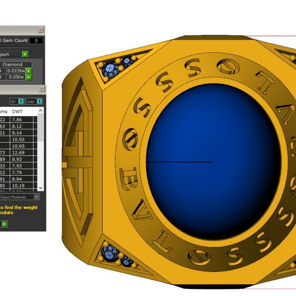 Nhẫn Nam Đầu Rồng Vàng 18K – MDJ NN252