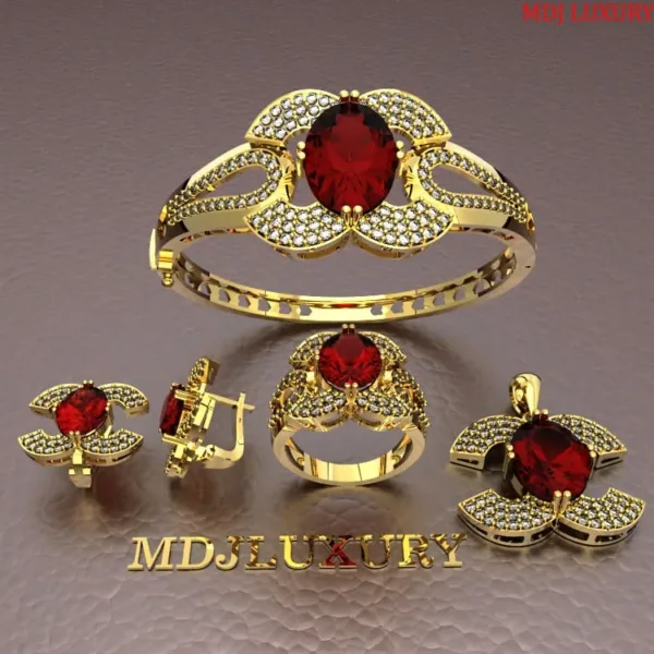 Bộ trang sức Vàng Nữ BTSN02