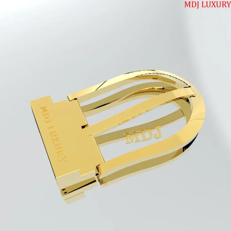 Mặt thắt lưng vàng 18K MDJ