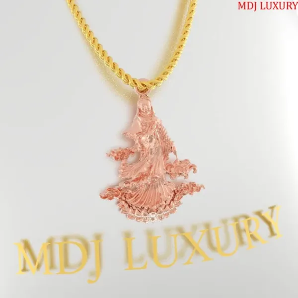 Mặt Dây Chuyền Vàng Nam - Quan Âm Bồ Tát MDC06