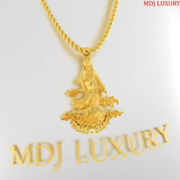 Mặt Dây Chuyền Vàng Nam - Quan Âm Bồ Tát MDC06