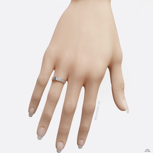 Nhẫn cưới Vàng Tây 18K MDJ NC123 đẹp tại Hà Nội