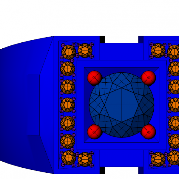 ✅ Nhẫn nam vàng Trắng 18K lịch lãm đá Ruby – NN103