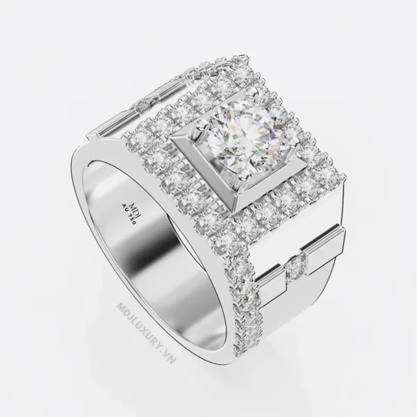 Nhẫn vàng Hồng NN113