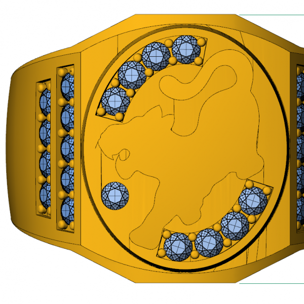 Nhẫn vàng tây nam đẹp – NN127