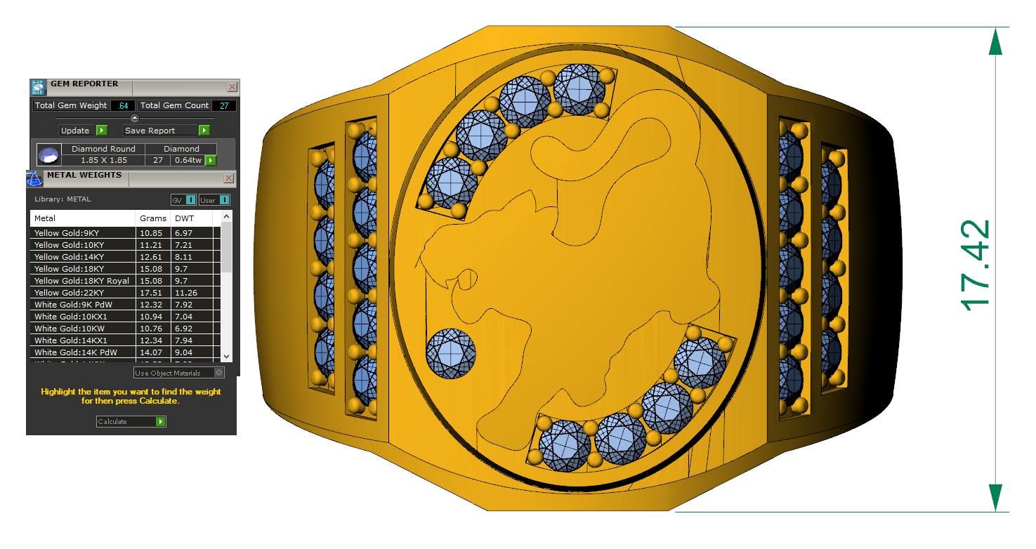 Nhẫn vàng tây nam đẹp – NN127