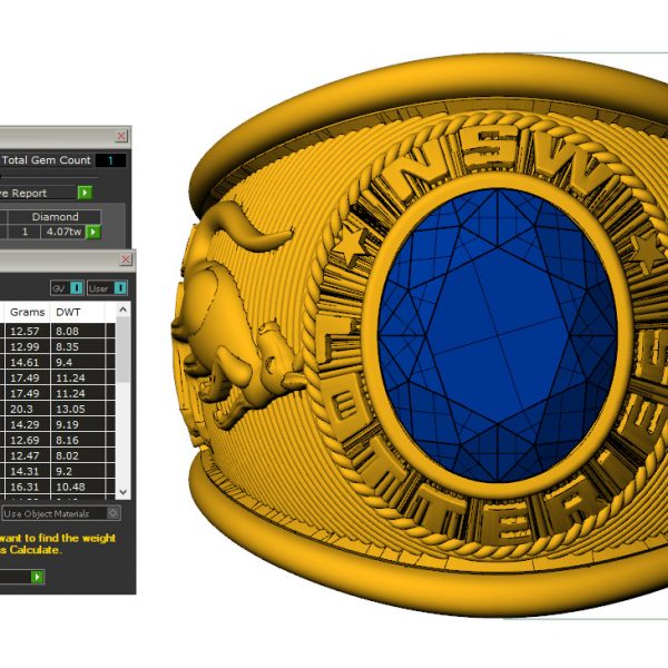 Nhẫn Mỹ Vàng Nam NN164