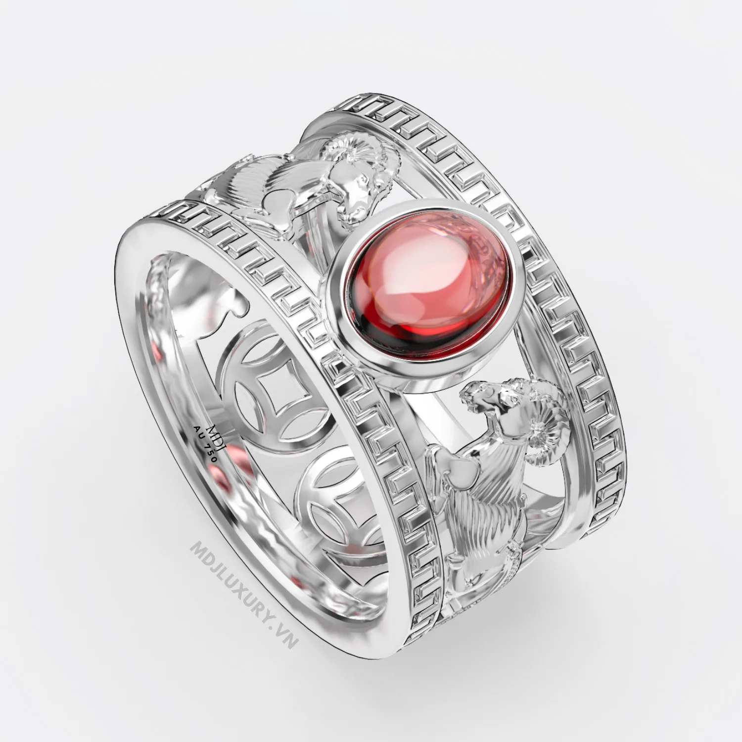 Nhẫn Nam Tuổi Mùi Đẹp – Nhẫn vàng nam tuổi Mùi NN189