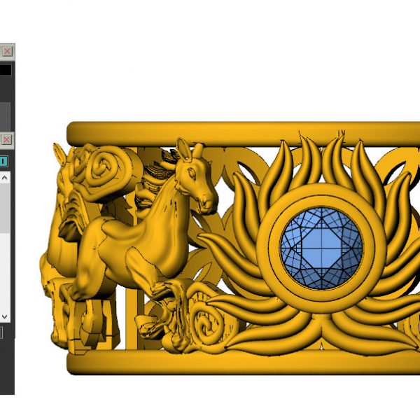 Nhẫn Vàng Nam Tuổi Ngọ – Nhẫn vàng trắng NN204