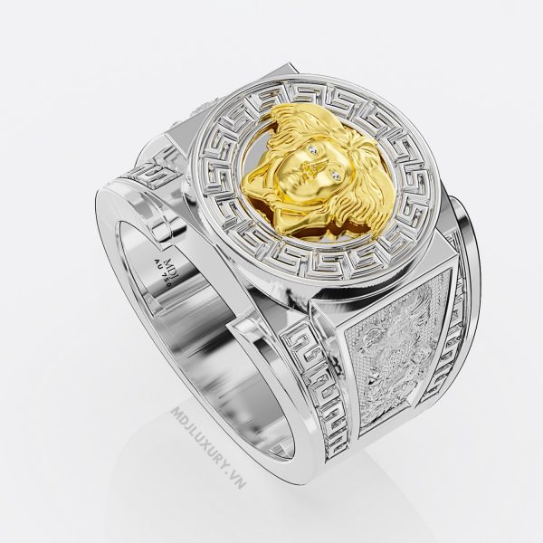 Nhẫn Vàng Nam – Nhẫn vàng trắng đẹp NN206