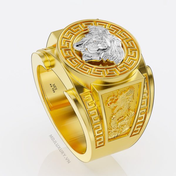 Nhẫn Vàng Nam  – Nhẫn vàng trắng đẹp NN206