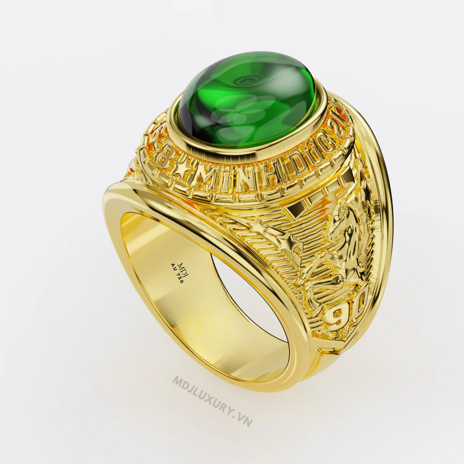 Nhẫn Mỹ Vàng Tây 18K NN211