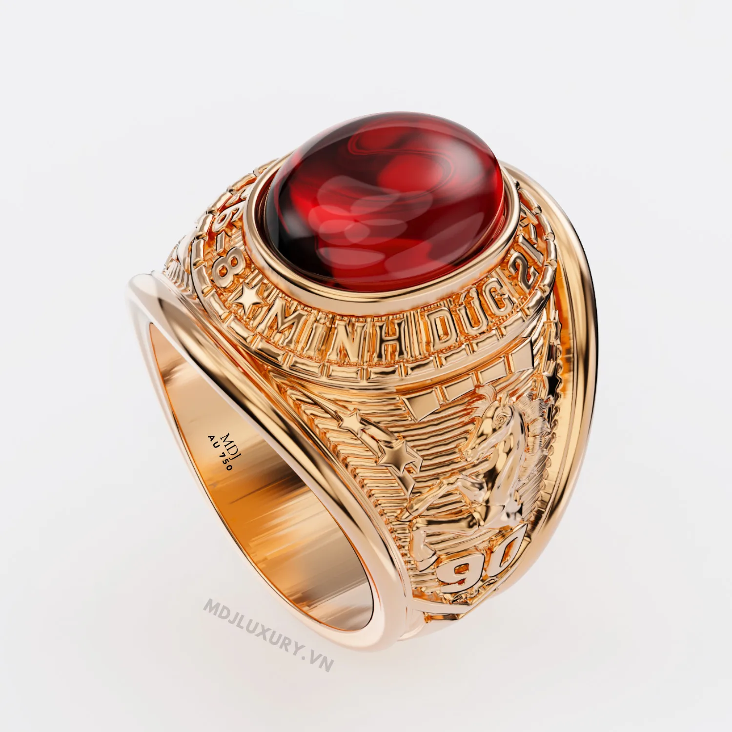 Nhẫn Mỹ Vàng Tây 18K NN211
