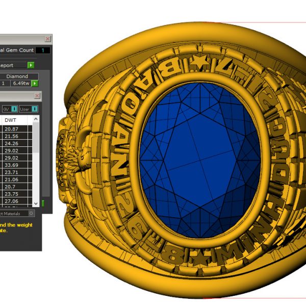 Nhẫn Mỹ Vàng Tây 18K NN211