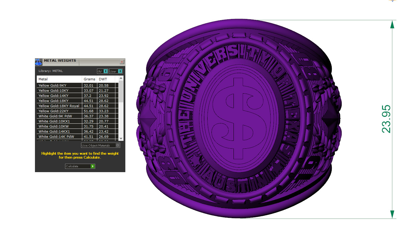 Nhẫn Mỹ Vàng Trắng 18K – Nhẫn Mỹ – Xưởng chế tác MDJ NN215