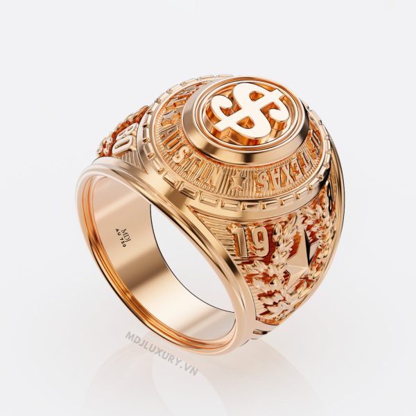 Nhẫn Mỹ Vàng Trắng 18K – Nhẫn Mỹ – Xưởng chế tác MDJ NN215