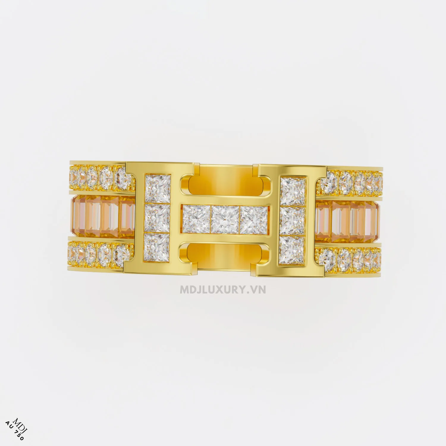 Nhẫn Vàng Nam Hermes Hà Nội NN223
