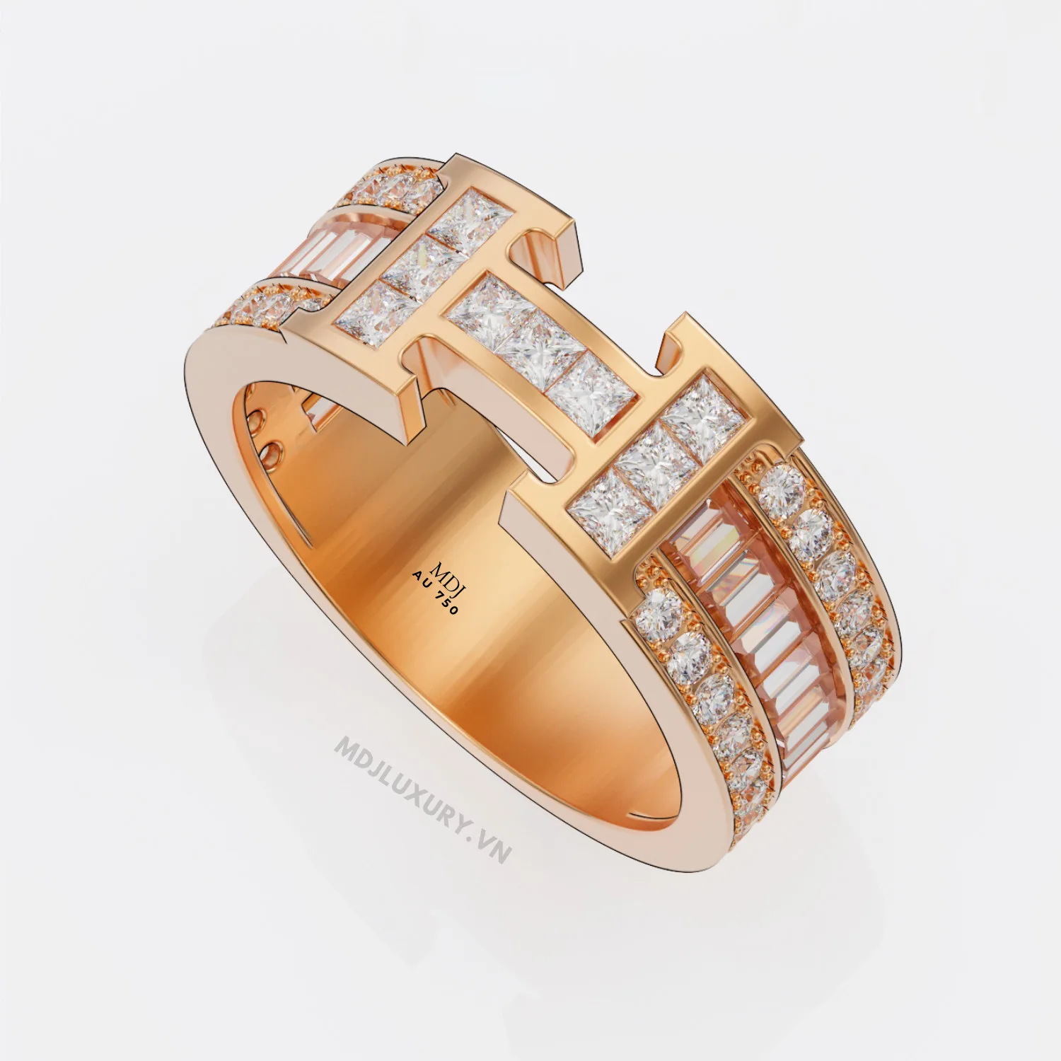 Nhẫn Vàng Nam Hermes Hà Nội NN223