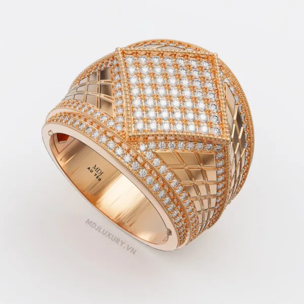 Nhẫn Vàng Nam Hà Nội Đá Ruby NN226