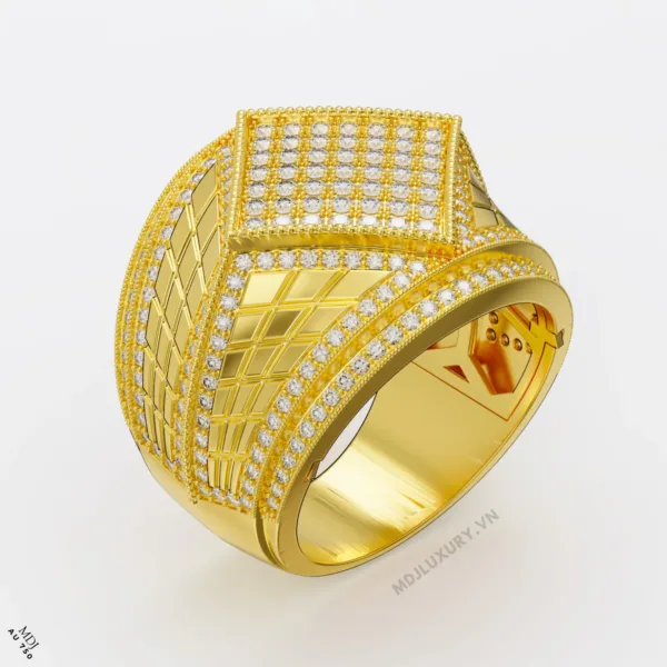 Nhẫn Vàng Nam Hà Nội Đá Ruby NN226