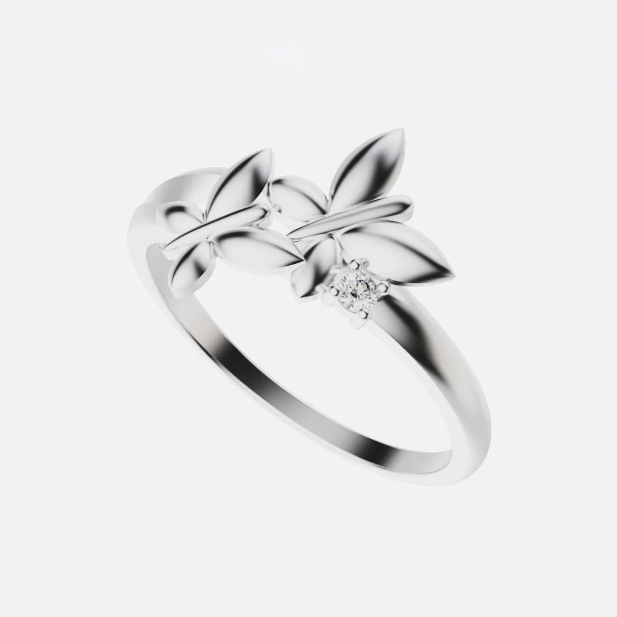 Nhẫn Nữ Vàng 18k đẹp - Nhẫn Vàng Nữ MDJ NNU79