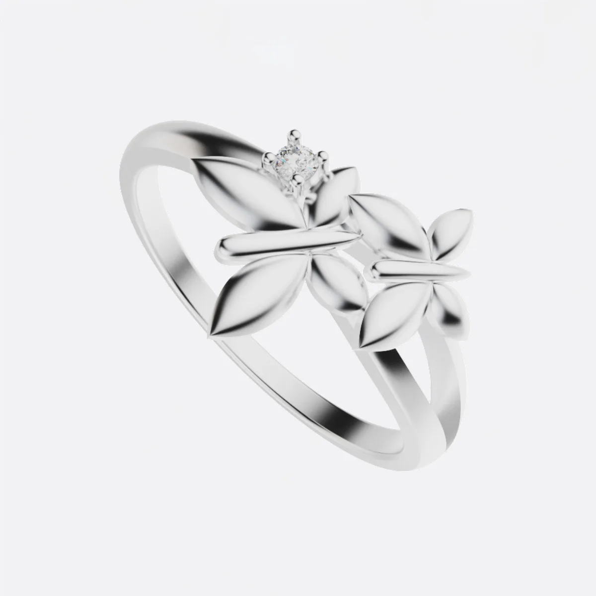 Nhẫn Nữ Vàng 18k đẹp - Nhẫn Vàng Nữ MDJ NNU79