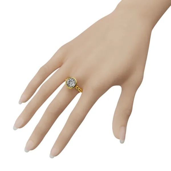 Nhẫn Nữ Vàng Tây MDJ NNU82