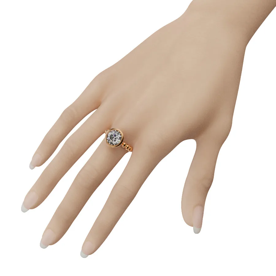 Nhẫn Nữ Vàng Tây MDJ NNU82