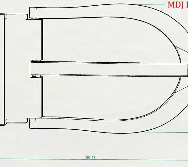 Mặt thắt lưng bạc Ý 925 TL16B