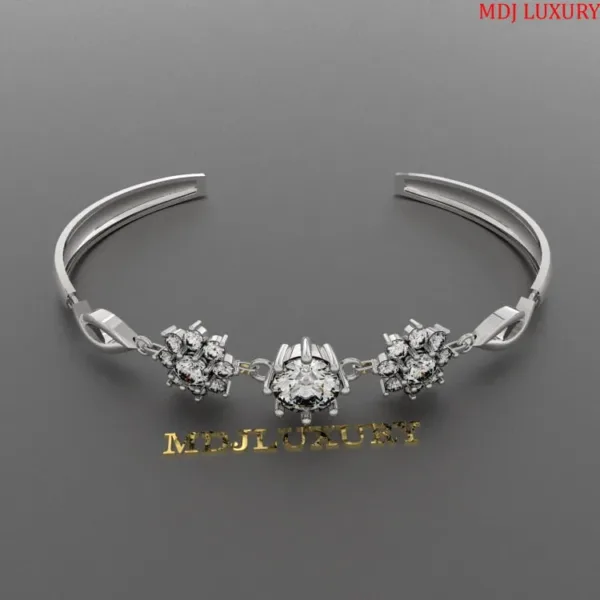 Vòng tay nữ vàng trắng VTN08