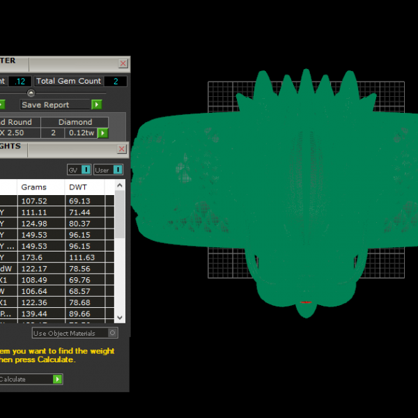 Lắc tay nam vàng trắng 18K – Lắc tay Rồng 18K LTN06