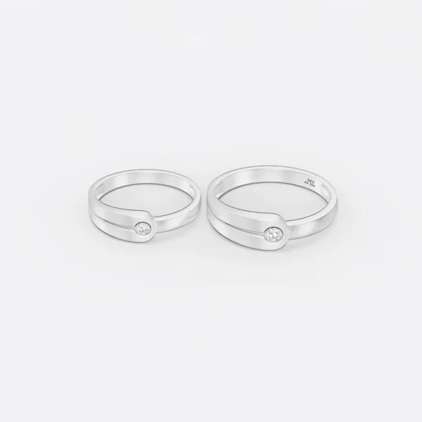 Nhẫn cưới vàng 18K NC35