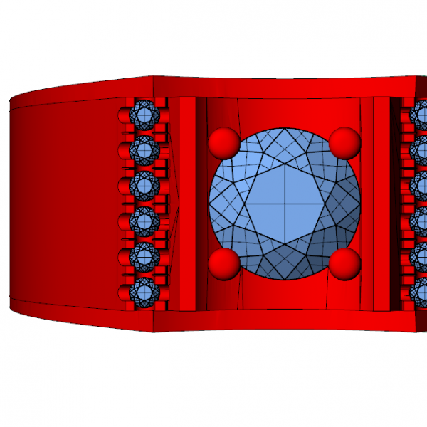 Nhẫn vàng tây nam NN115