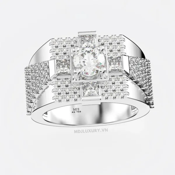 Nhẫn vàng tây MDJ nam NN138