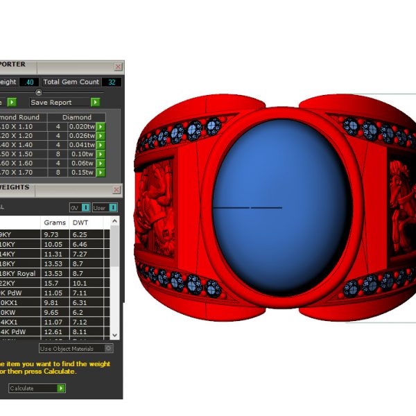 Nhẫn nam tuổi ngọ vàng trắng MDJ LUXURY NN175