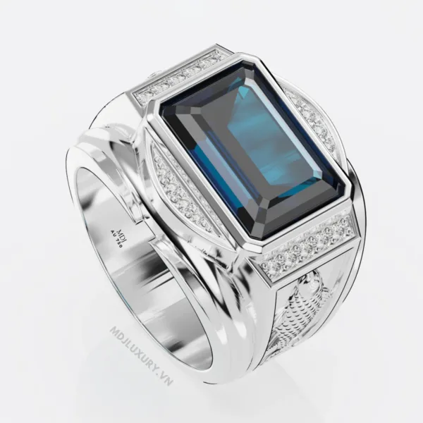 Nhẫn Nam Vàng 18K- Nhẫn Nam 18K NN233