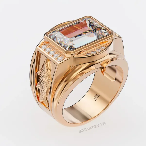 Nhẫn Nam Vàng 18K- Nhẫn Nam 18K NN233
