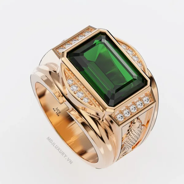 Nhẫn Nam Vàng 18K- Nhẫn Nam 18K NN233