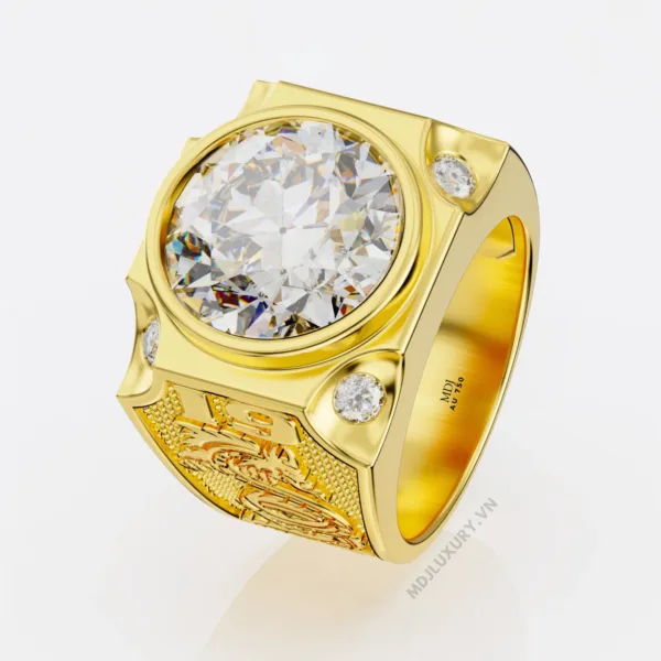 Nhẫn Vàng Ý Nam 18K  – NN240