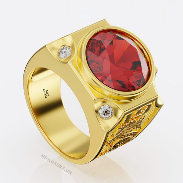 Nhẫn Vàng Ý Nam 18K  – NN240