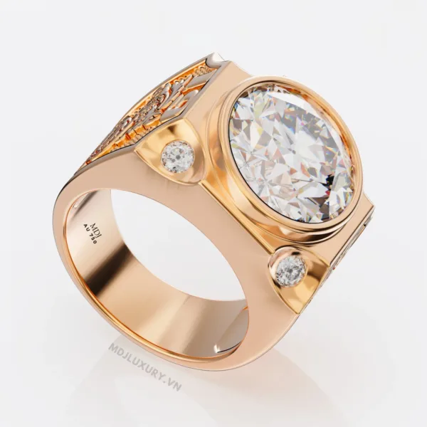 Nhẫn Vàng Ý Nam 18K  – NN240