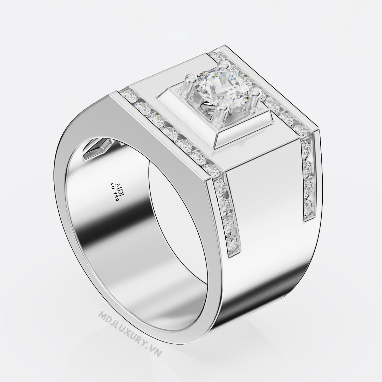 Nhẫn Nam Vàng 14K – Nhẫn NAM MDJ NN242