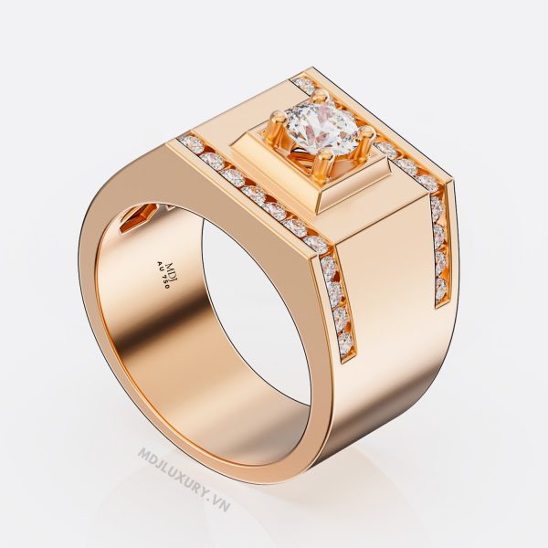 Nhẫn Nam Vàng 14K – Nhẫn NAM MDJ NN242