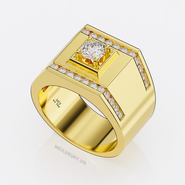 Nhẫn Nam Vàng 14K – Nhẫn NAM MDJ NN242