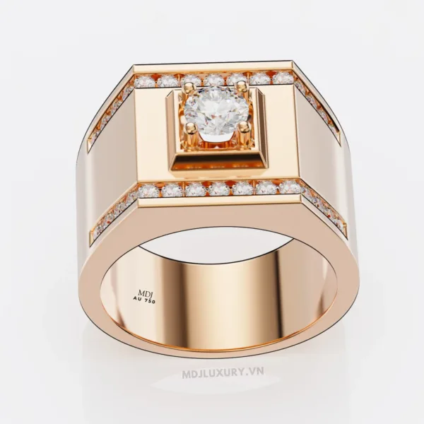 Nhẫn Nam Vàng 14K – Nhẫn NAM MDJ NN242