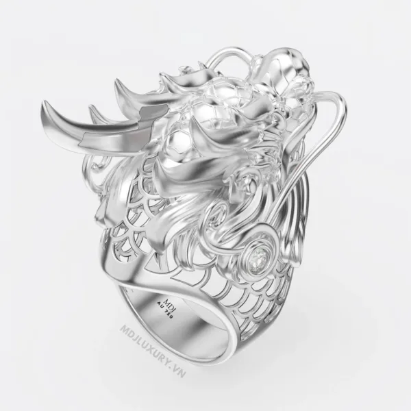 Nhẫn Nam Rồng Vàng 18K NN250